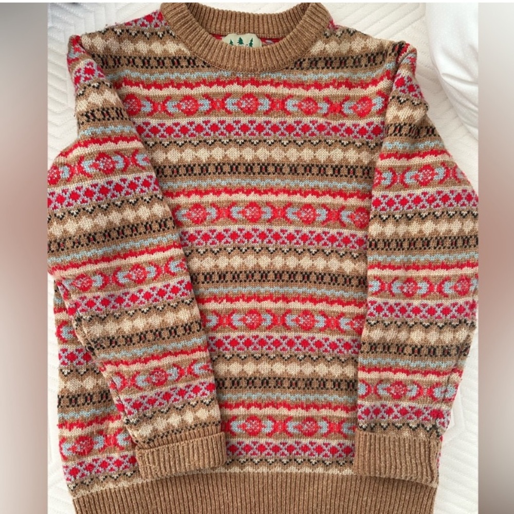 KJP Fair Isle Cozy Cabin Sweater